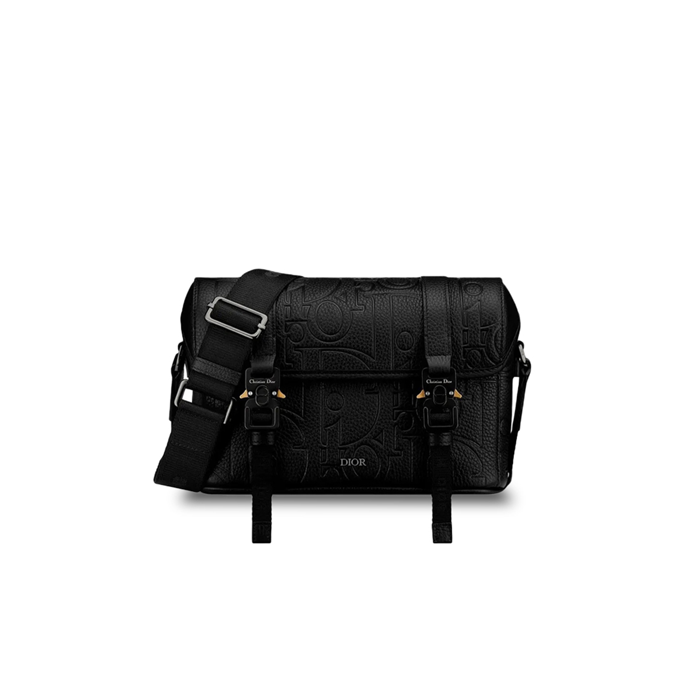 D*or hit the road grained calf leather 1espo333llg-h00n (24*18*8cm)